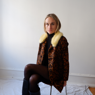 Second Hand leopardjakke